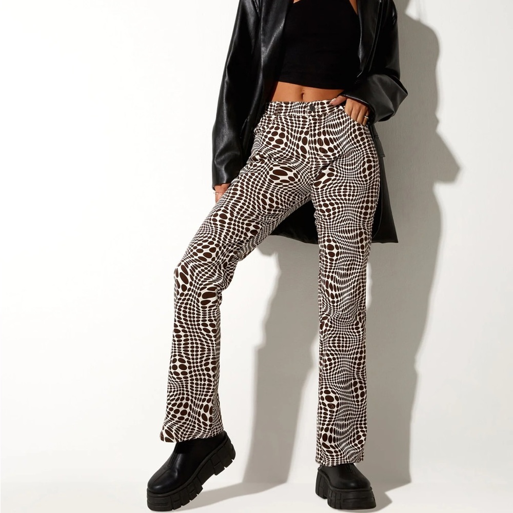 Motel rocks polka dot pants